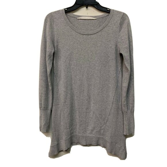 Athleta Sweaters - ATHLETA Womens Gray Kitta Cashmere Blend Asymmetrical Pullover Sweater